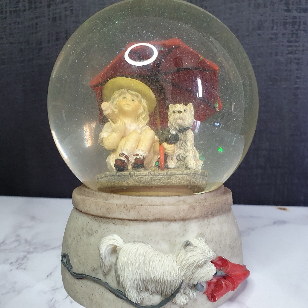 Vintage Kim Anderson FOREVER YOUNG Snow Globe.